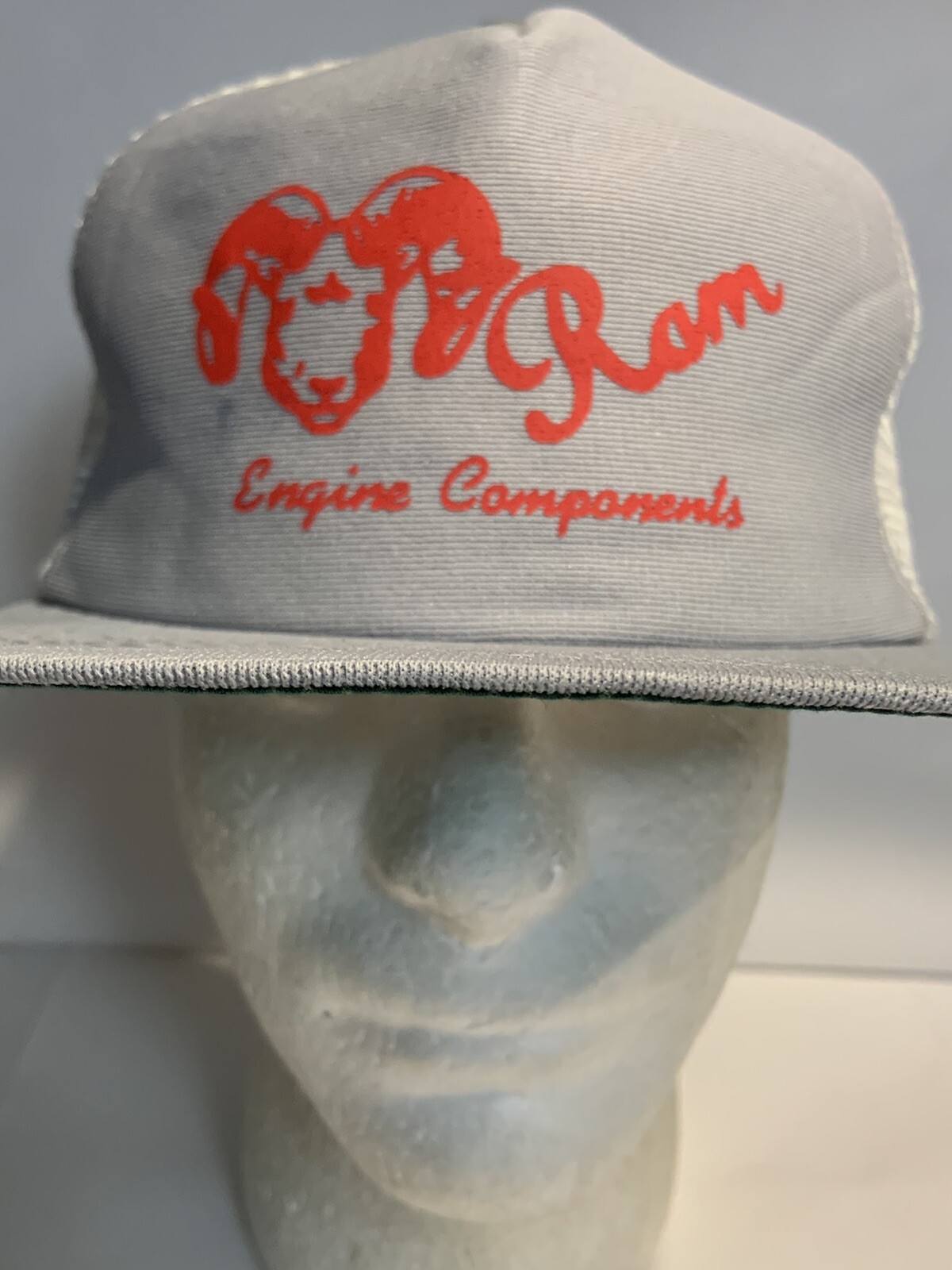 RAM ENGINE COMPONENTS TRUCKER HAT CAP VINTAGE ADJ… - image 3