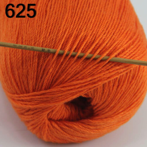 Sale New 50g Ball Super Soft Warm Wool Cashmere Shawls Hand Knit Crochet Yarn - Picture 49 of 52