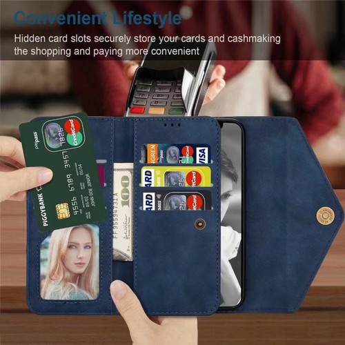 Case for Xiaomi 11T 11U 11 10T 9 10 Pro Lite POCO X3 Crossbody Leather Wallet - Picture 28 of 48