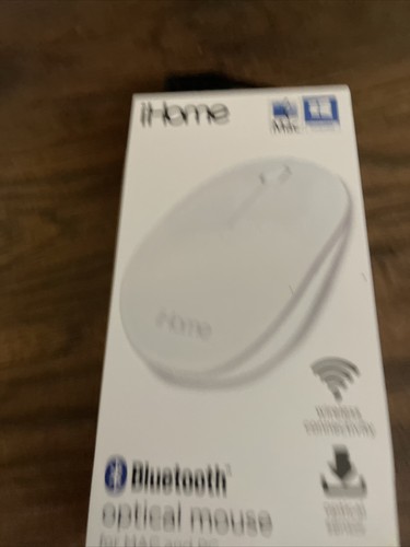 iHome Bluetooth optical mouse for Mac and PC-New Sealed C1