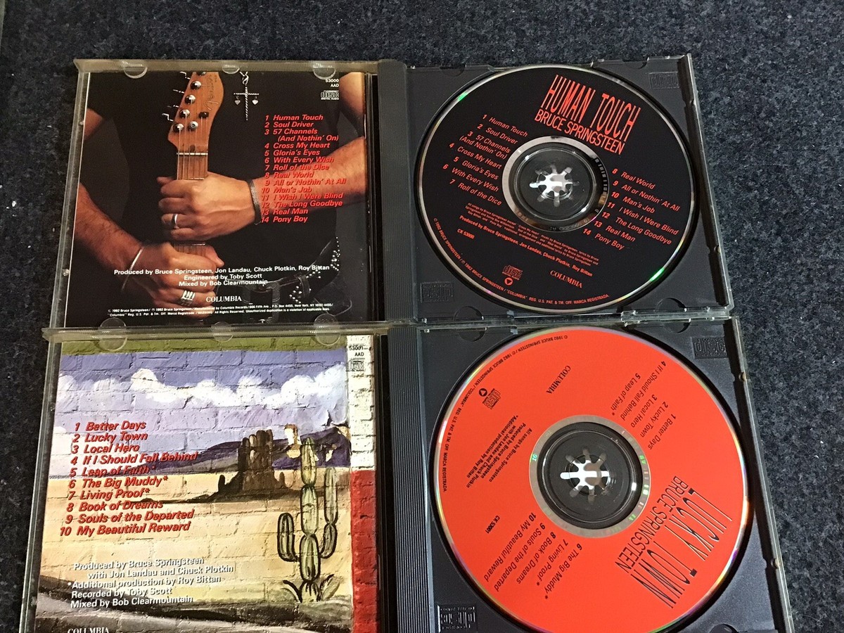 Bruce Springsteen - CD-Human Touch - Lucky Town “2 CD's” | eBay