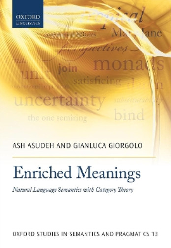 Thumbnail - Ash Asudeh Gianluca Giorgolo Enriched Meanings (taschenbuch)