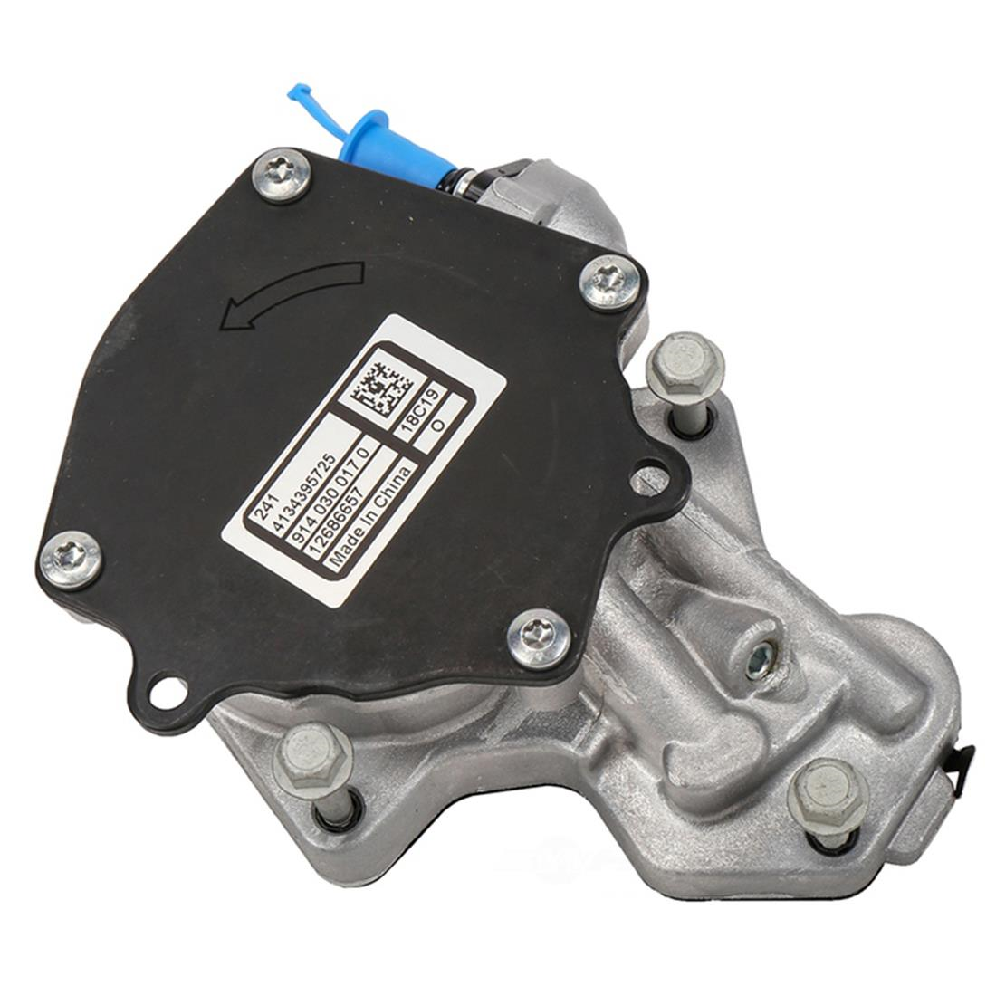 ACDelco 12686657 Vacuum Pump New for Chevy Coupe Sedan Chevrolet