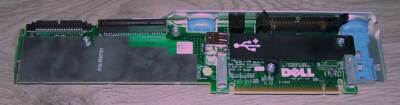 0UU202 Dell Sideplane/Riser Board PCIe x8 2x USB Poweredge 2950 0UU202