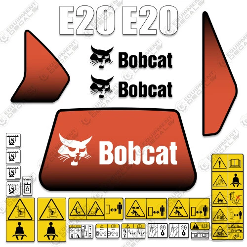 Excavator Stickers CAT 320, Set Of Stickers Caterpillar - Foto 9