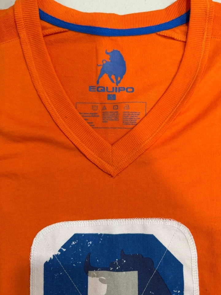 Camisa Hombre Equipo Sin Mangas Naranja Pequeña  Foto 2 de 3