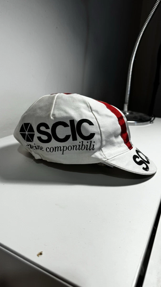 Capagnolo Casquette de cycliste Style rétro Rose