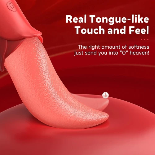 Waterproof-Tongue-Licking-Handheld-for-Women-Personal-Body-Stimulator-Massager - Picture 2 of 10