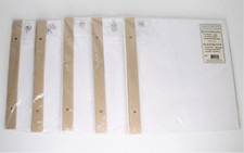 Lot of 5 Style  Paper 11 1/4" x 11 1/2" Scrapbook Postbound Refill 2 Hole Post