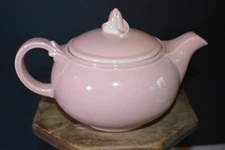 Lu-Ray Pastels TS&T 1940's Vintage Pink Teapot Tea Pot Excellent LuRay