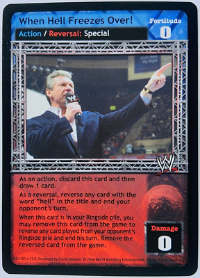 WWE Raw Deal: When Hell Freezes Over!