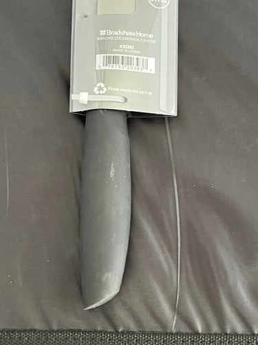 Good Cook Touch Santoku Knife 5" Ceramic Blade W/Sheath & 7” Carbon Stainless St - Picture 5 of 10