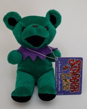 Stagger Lee Grateful Dead beanie bear liquid blue 7  plush vintage collectible