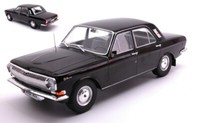 Modellauto Statisch Diecast Volga M24 1967-1992 Schwarz Modellbau Massstab 1:18