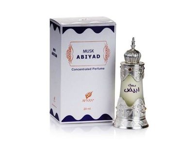 Musk Abiyad 20ml Concentrated Perfume Oil by Afnan