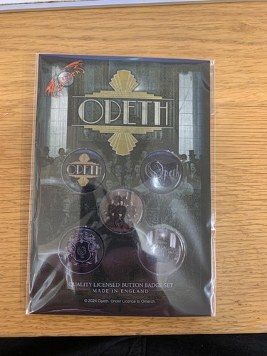 OPETH DER LETZTE WILLE UND TESTAMENT 5 BUTTON BADGE PACK OFFIZIELL LIZENZIERT - Bild 1 von 7