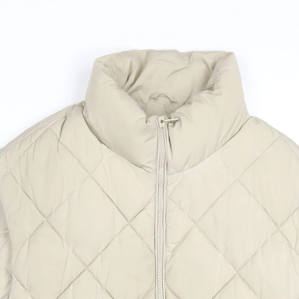 New Look Girls Beige Gilet Waistcoat Size 14-15 Years Zip - Image 3 of 4