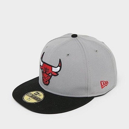 New Era Chicago Bulls 59Fifty NBA Classic Logo 1966 Two-Tone Men’s Fitted 7 1/2 - Picture 6 of 16