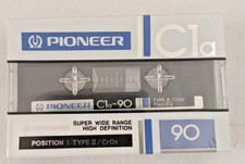 PIONEER C1a 90 TIPO II nastro audiocassetta vuoto made in JAPAN nuovo