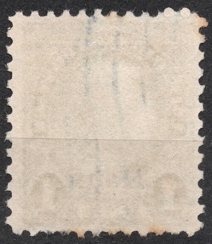Sn:#658 SG655 1929 1 cent US STAMP Benjamin Franklin, overprinted Kans. , used - Picture 2 of 2