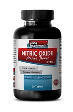 OKG - Nitric Oxide Muscle Power 3150mg - Promote Post Workout Recovery Pills 1B 