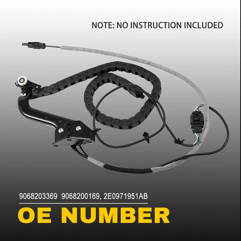 Left Sliding Side Door Cable & Track For Mercedes Sprinter Vw Crafter 9068203369 - Image 2 of 4