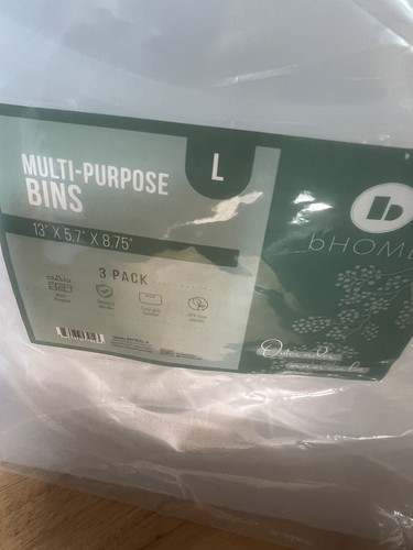 Multipurpose Bins 3’pack