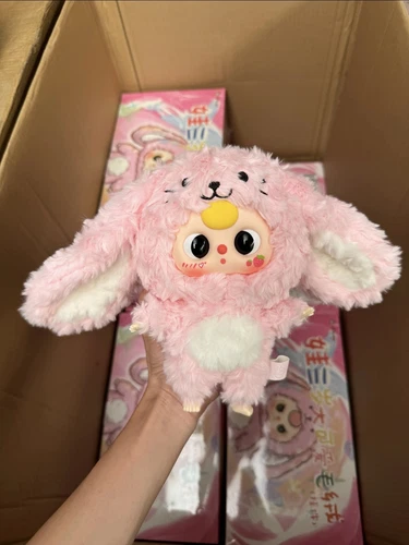 Bebé Tres Animales Fiesta Serie Peluche Caja Ciega Bebé Tres V3 Figuras Juguete Caliente - Imagen 7 de 22