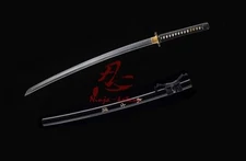 Hand made battle ready T10 steel clay tempered blade japanese katana sword sharp