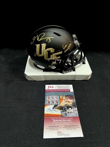 Gabriel Davis Ucf Knights Autographed Signed Mini Helmet Jsa Witness Coa W Insc Ebay