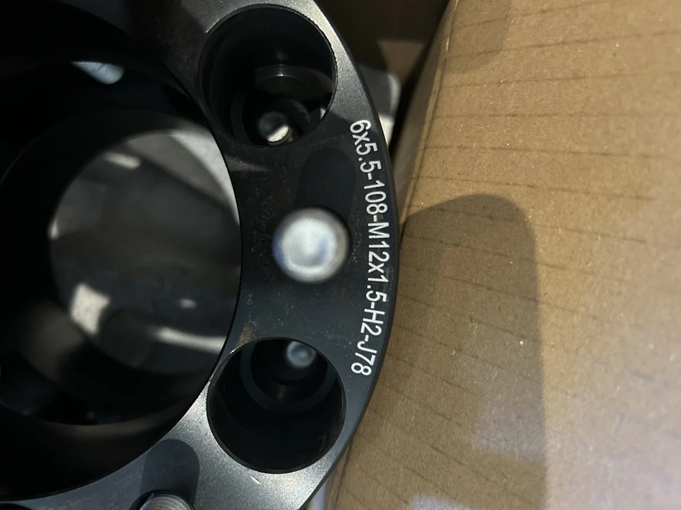 4PC 6x5.5 wheel spacers 2 inch for Toyota 4Runner Tacoma FJ Cruiser Tundra - Image 2 of 4