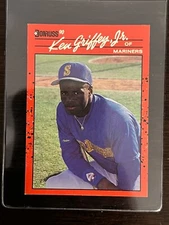 1990 Donruss Ken Griffey Jr. #365 Blue Dot and No Period After Inc Ultra Rare