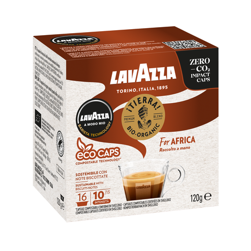 Caffè Lavazza A Modo Mio ¡Tierra! For Africa, 256 Capsule - Foto 5 di 8