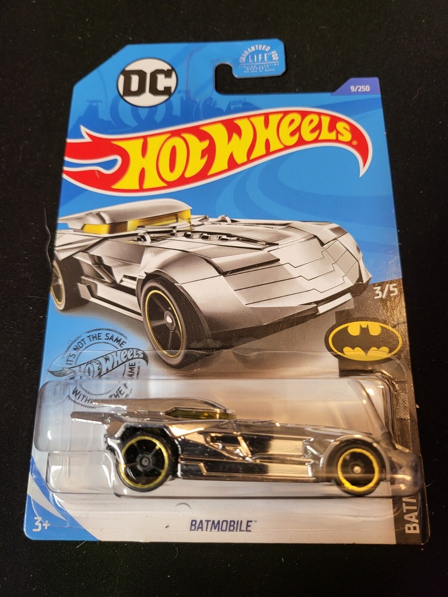 2020 Hot Wheels DC Batmobile 9/250 Batman Series GOLD CHROME 1:64 Diecast  car