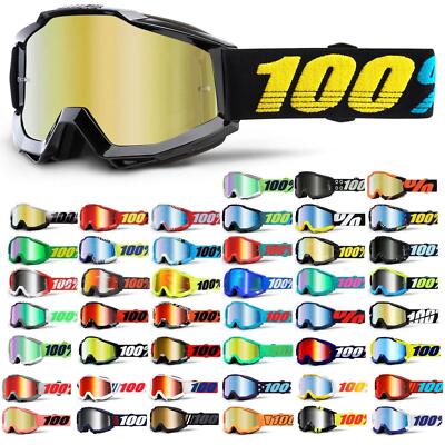 100% Prozent Accuri Goggle Brille Verspiegelt DH MTB MX Downhill