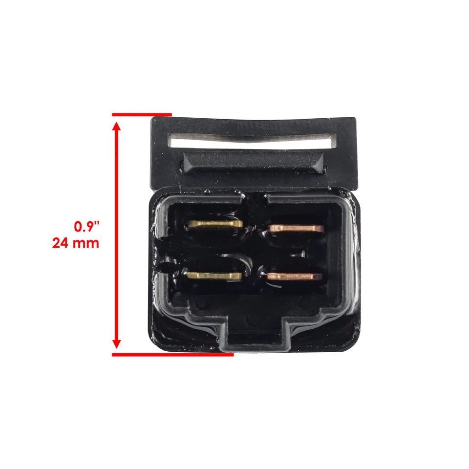 Solenoide relé de arranque para Kawasaki KFX80 Ksf80 2003 2004 2005 2006 Foto 3 de 4