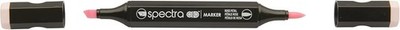 Chartpak Spectra AD Marker, Tri-Nib and Brush Dual-Tip, Rose Petal