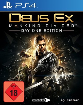DEUS EX - MANKIND DIVIDED im Steelbook | PlayStation 4 | Zustand gut