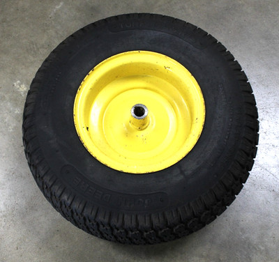 JOHN DEERE STX38 YELLOW DECK REAR TIRE 18X8.5-8 | eBay