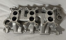 Weiand 7550 3x2 Dual Plane Intake Manifold For Chevy Small Block V8 Weiand 7550 3x2 Dual Plane Intake Manifold For Chevy Small Block V8