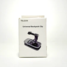 Telesin Universal Backpack Clip Clamp Mount