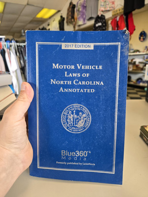 #ad Motor Vehicle Laws of North Carolina Annotated Paperback by blue360 2017 $35.00