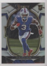 2022 Panini Select Concourse Silver Prizm Damar Hamlin #100 1b1g