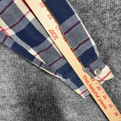 VINTAGE 70s 80s Big Mac Flannel Shirt Mens Size Medium Cotton Heavy Sanforized - Picture 18 of 24