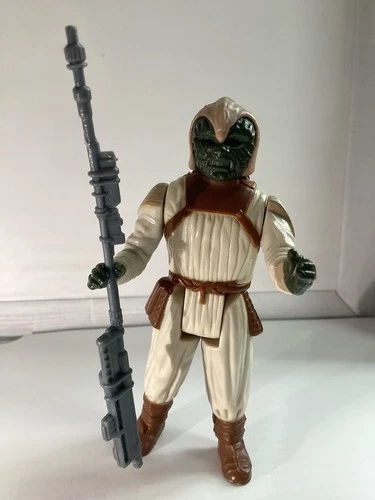 1983 Vintage Kenner Star Wars Klaatu Skiff Guard Outfit Figure Complete Mint