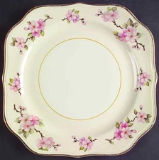 Homer Laughlin  Apple Blossom Square Salad Plate 219271