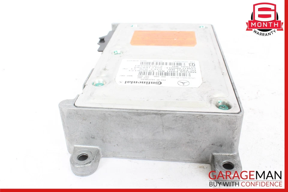 00-09 梅赛德斯 R230 SL500 SL550 语音命令控制模块 1638201326 原始设备制造商 — 第 3/4 张图片