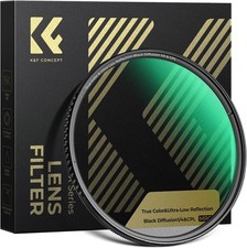 K F CONCEPT 1/4 Black Diffusion Circular Polarizing 2-in-1 Filter 67/77/82mm