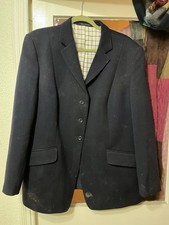Mears Pytchley Ladies Hunt Coat / Jacket - Navy 44”