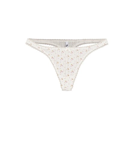 Cou Cou Mujer THE TONGE Rosa Inglesa | Pointelle Talla S - Imagen 7 de 10